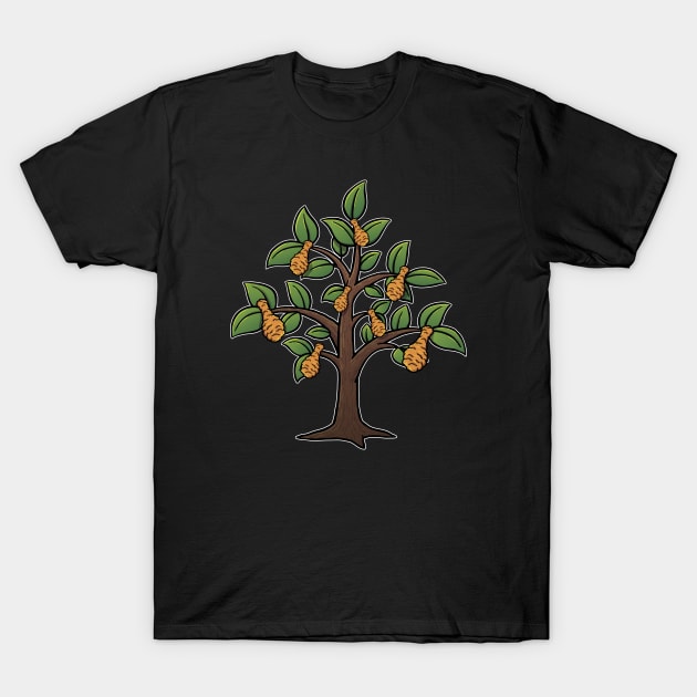 Fried Chicken Tree T-Shirt by Graphic Garden